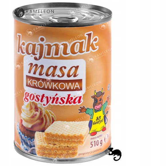 GOSTYŃ MASA KRÓWKOWA GOSTYŃSKA KAJMAK 510g Gofry Ciasta