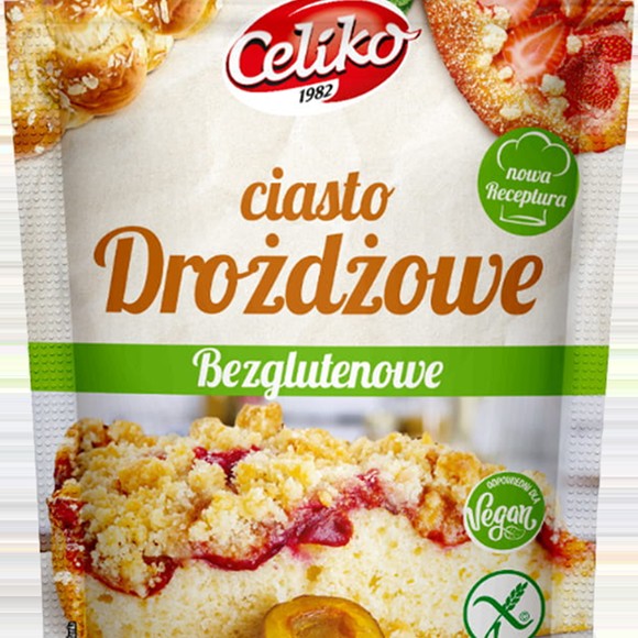 Celiko CIASTO DROŻDŻOWE BEZGLUTENOWE bez glutenu MIESZANKA