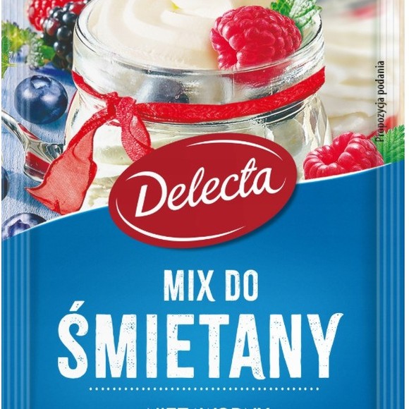 DELECTA MIX DO ŚMIETANY 13g zagęstnik w proszku