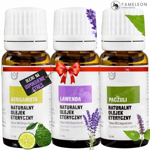 Naturalny OLEJEK ETERYCZNY BERGAMOTA bergamotka 10ml