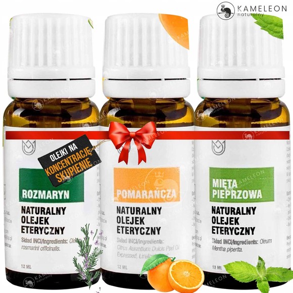 Naturalny OLEJEK ETERYCZNY POMARAŃCZA 10ml cytrusowy