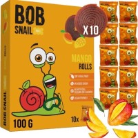 BOB SNAIL ROLLS przekąska owocowa bez dodatku cukru MANGO