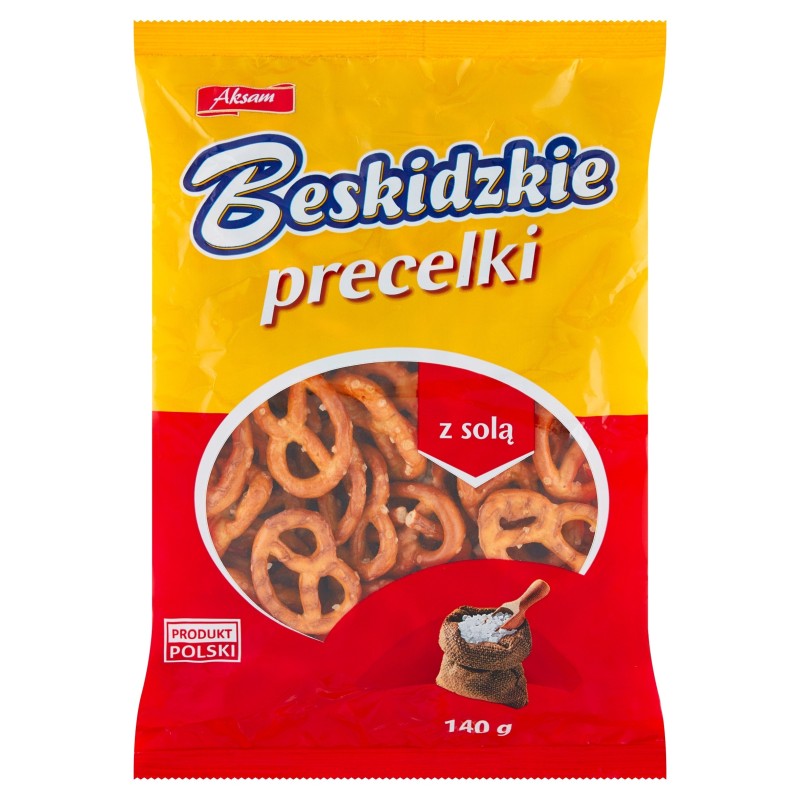 BESKIDZKIE PRECELKI Z SOLĄ 140G wegańskie bez konserwantów