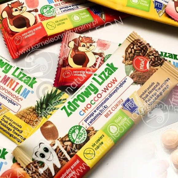 LIZAK POMARAŃCZA smak POMARAŃCZOWY Bez Dodatku CUKRU 40