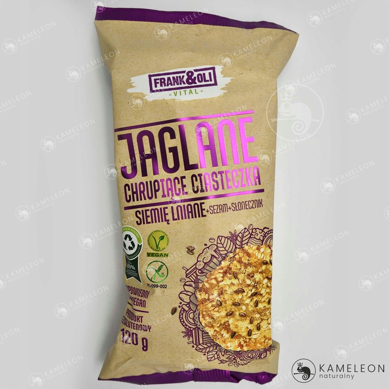BOX CIASTECZKA 120g JAGLANE siemię sezam słonecznik