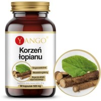 Yango ŁOPIAN KORZEŃ wsparcie ŁADNA SKÓRA WŁOSY 90 kapsułek