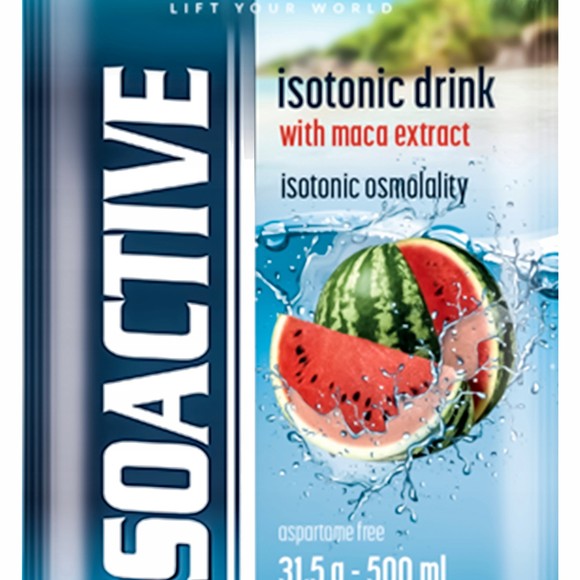 ISOACTIVE Izotonik ARBUZ Watermelon  31,5g 1 sztuka  nr2