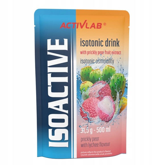 ISOACTIVE Izotonik LICZI OPUNCJA FIGA 31,5g 1 sztuka nr17
