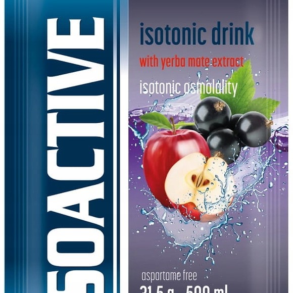 ISOACTIVE Izotonik CZARNA PORZECZKA 31,5g 1 sztuka nr4