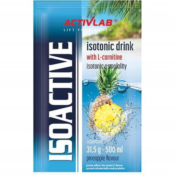 ISOACTIVE Izotonik ANANAS Pineapple  31,5g 1 sztuka  nr1