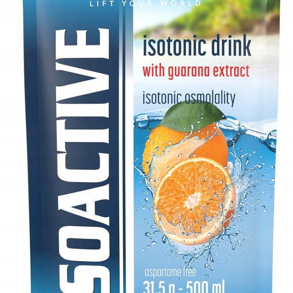 ISOACTIVE Izotonik POMARAŃCZA Orange  31,5g 1 sztuka nr6