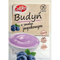 BUDYŃ JAGODOWY 40g BEZ CUKRU BEZ GLUTEN Celiko