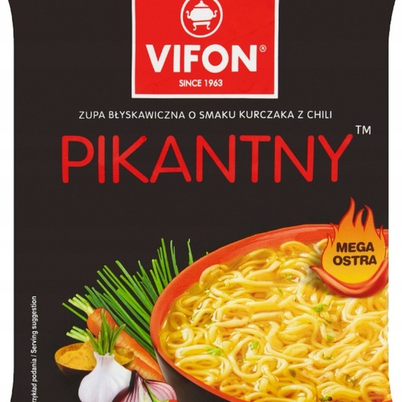 VIFON ZUPA BŁYSKAWICZNA zupka chińska KURCZAK CURRY 70g