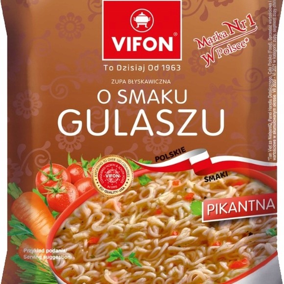 VIFON ZUPA BŁYSKAWICZNA zupka chińska KURCZAK CURRY 70g