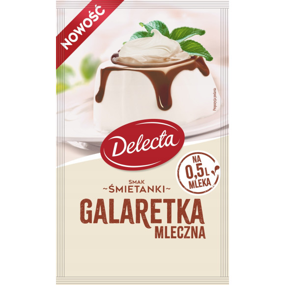 DELECTA GALARETKA GALARETKI mix aż 10 SMAKÓW!! MLECZNA i KLASYCZNA OWOCOWA DELECTA GALARETKA GALARETKI mix aż 10 SMAKÓW!! MLECZNA i KLASYCZNA OWOCOWA