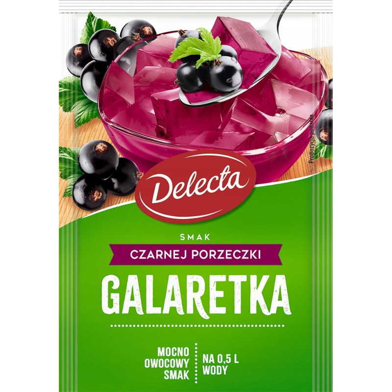 DELECTA GALARETKA GALARETKI mix aż 10 SMAKÓW!! MLECZNA i KLASYCZNA OWOCOWA