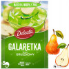 Delecta GALARETKA GRUSZKOWA smak gruszkowy 75g