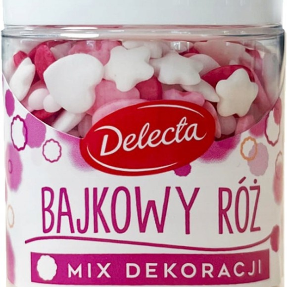 Delecta ŚWIĄTECZNY CZAR Mix dekoracje  PŁATKI CUKROWE 55g