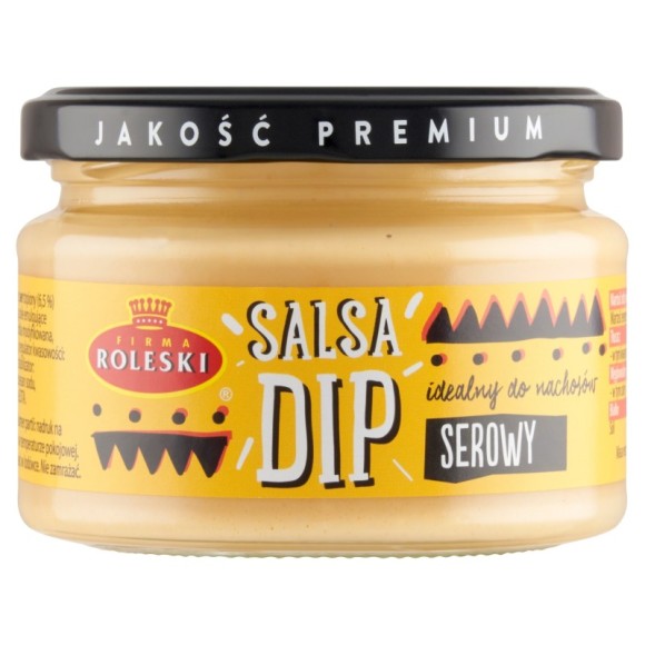 Roleski SALSA DIP SEROWY salsa serowa do NACHOSÓW chipsów