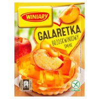 GALARETKA BRZOSKWINIOWA kolor POMARAŃCZOWA bez glutenu 71g WINIARY