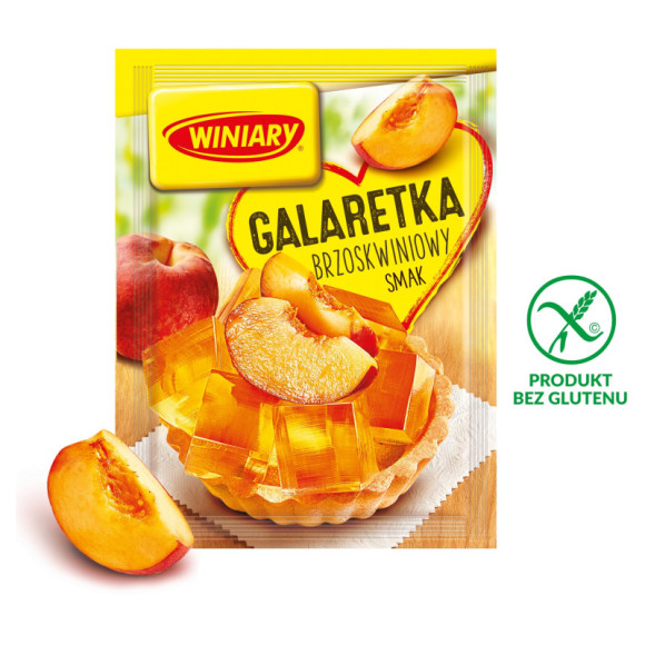 GALARETKA BRZOSKWINIOWA kolor POMARAŃCZOWA bez glutenu 71g WINIARY GALARETKA BRZOSKWINIOWA kolor POMARAŃCZOWA bez glutenu 71g WINIARY