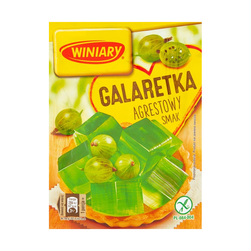 GALARETKA OWOCOWA ZESTAW MIX 11 SMAKÓW I KOLORÓW! 0,7KG bez glutenu WINIARY