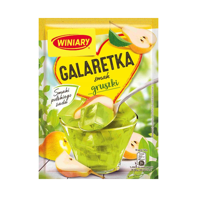 GALARETKA OWOCOWA ZESTAW MIX 11 SMAKÓW I KOLORÓW! 0,7KG bez glutenu WINIARY