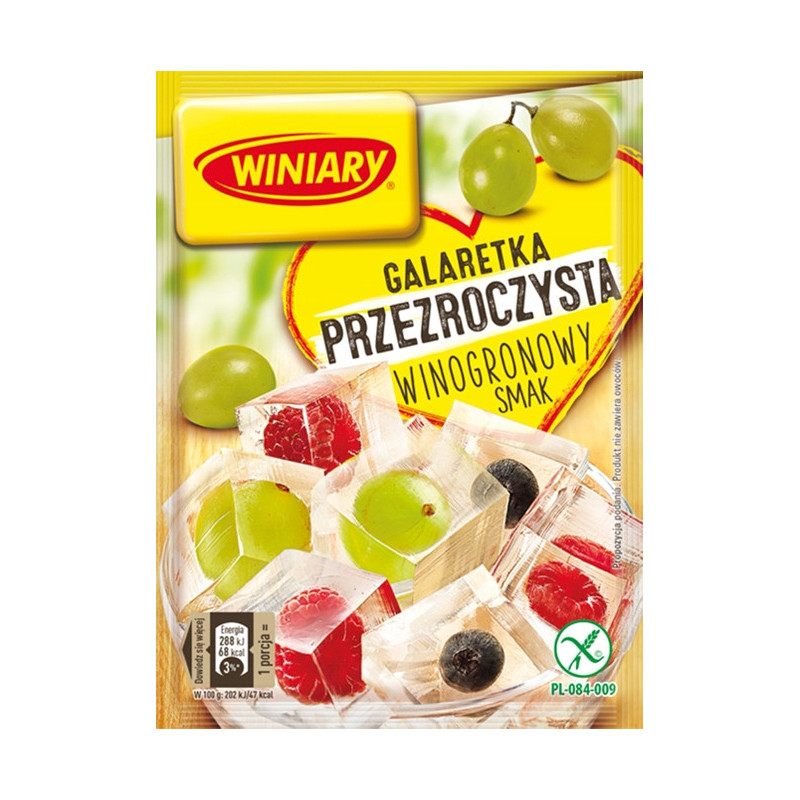GALARETKA OWOCOWA ZESTAW MIX 11 SMAKÓW I KOLORÓW! 0,7KG bez glutenu WINIARY