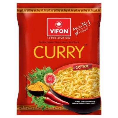 VIFON ZUPA BŁYSKAWICZNA zupka chińska KURCZAK CURRY 70g