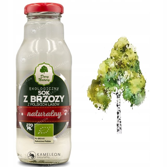 Dary Natury SOK Z BRZOZY 98% z polskich lasów BIO