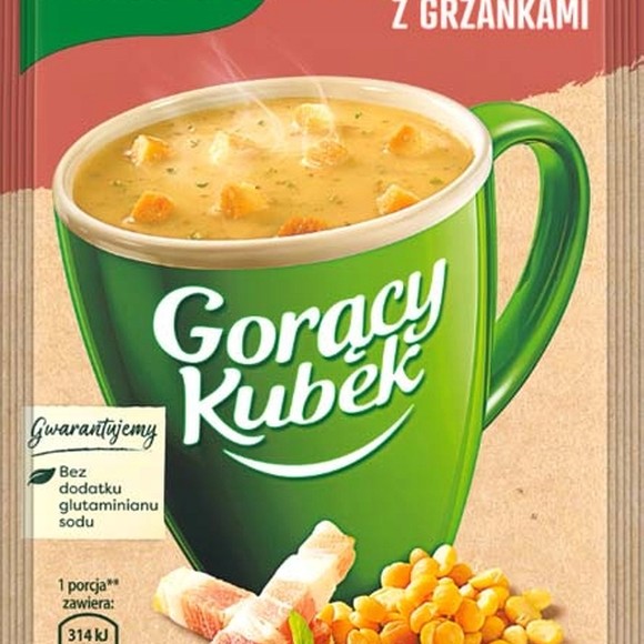 KNORR GORĄCY KUBEK POMIDOROWA Z MAKARONEM