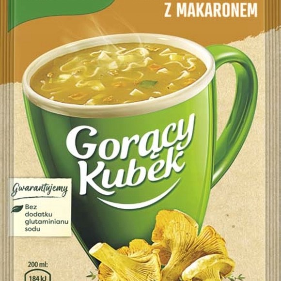 KNORR GORĄCY KUBEK POMIDOROWA Z MAKARONEM