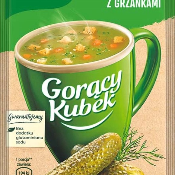 KNORR GORĄCY KUBEK POMIDOROWA Z MAKARONEM