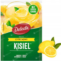Delecta KISIEL CYTRYNOWY bez dodatku cukru 38G