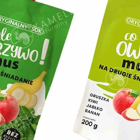 CO ZA OWOC MUS DRUGIE ŚNIADANIE Gruszka Kiwi Jabłko Banan
