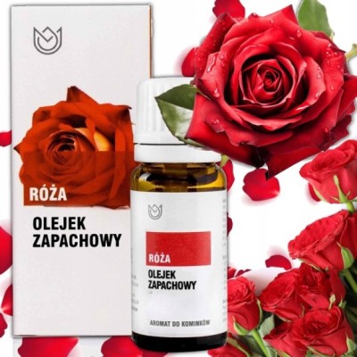 OLEJEK ZAPACHOWY eteryczny RÓŻA 10ml różany klasyk Zapach