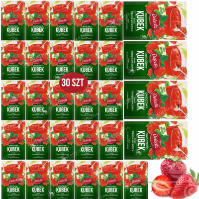 Delecta OWOCOWY KUBEK KISIEL INSTANT truskawka900g