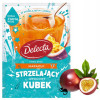 DELECTA STRZELAJĄCY OWOCOWY KUBEK Kisiel GUAVA ARBUZ MARAKUJA mix 3 smaków DELECTA STRZELAJĄCY OWOCOWY KUBEK Kisiel GUAVA ARBUZ MARAKUJA mix 3 smaków