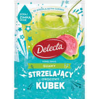 DELECTA STRZELAJĄCY OWOCOWY KUBEK Kisiel GUAVA guawa na zimno Na szybko 34g