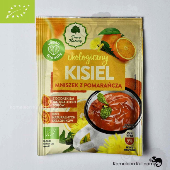 KISIEL eko MNISZEK Z POMARAŃCZĄ DARY NATURY 10 szt KISIEL eko MNISZEK Z POMARAŃCZĄ DARY NATURY 10 szt
