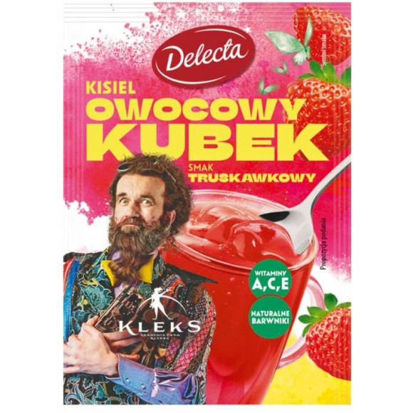 KISIEL OWOCOWY KUBEK TRUSKAWKOWY z witaminami TRUSKAWKA AKADEMIA PANA KLEKS KISIEL OWOCOWY KUBEK TRUSKAWKOWY z witaminami TRUSKAWKA AKADEMIA PANA KLEKS
