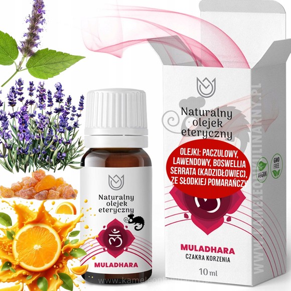 NATURALNY OLEJEK ETERYCZNY 100% czakra splotu słonecznego