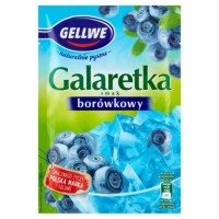 GALARETKA mocno owocowy smak BORÓWKI BORÓWKOWY BORÓWKA