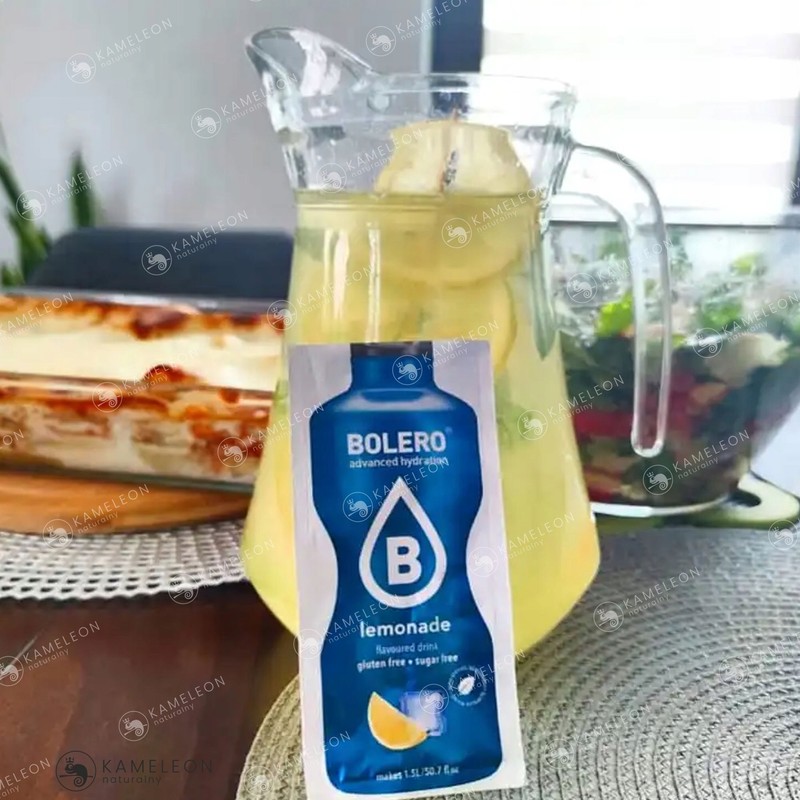 BOLERO DRINK NAPÓJ w proszku LEMONADE LEMONIADA 9g KRÓTKA