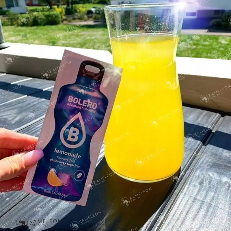 BOLERO DRINK NAPÓJ w proszku LEMONADE LEMONIADA 9g KRÓTKA