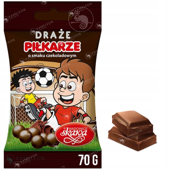 DRAŻE ORZESZKI CLOWN SKAWA cukierki słodycze z tradycją 70g