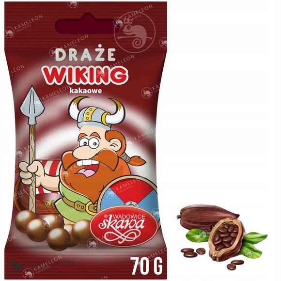 DRAŻE ORZESZKI CLOWN SKAWA cukierki słodycze z tradycją 70g