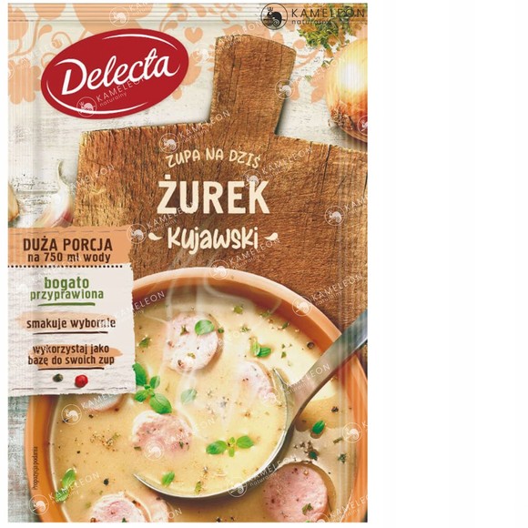 Delecta ZUPA W PROSZKU ŻUR ŻUREK KUJAWSKI 50G 1szt KRÓTKA