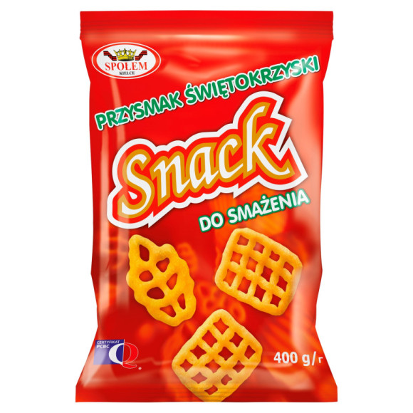 PRZYSMAK ŚWIĘTOKRZYSKI kratka SNACK do smażenia 400g 0,4KG SPOŁEM KIELCE PRZYSMAK ŚWIĘTOKRZYSKI kratka SNACK do smażenia 400g 0,4KG SPOŁEM KIELCE
