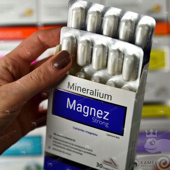 Starpharma MEGNEZ FORTE CYTRYNIAN MAGNEZU bez B6 30 kapsułek